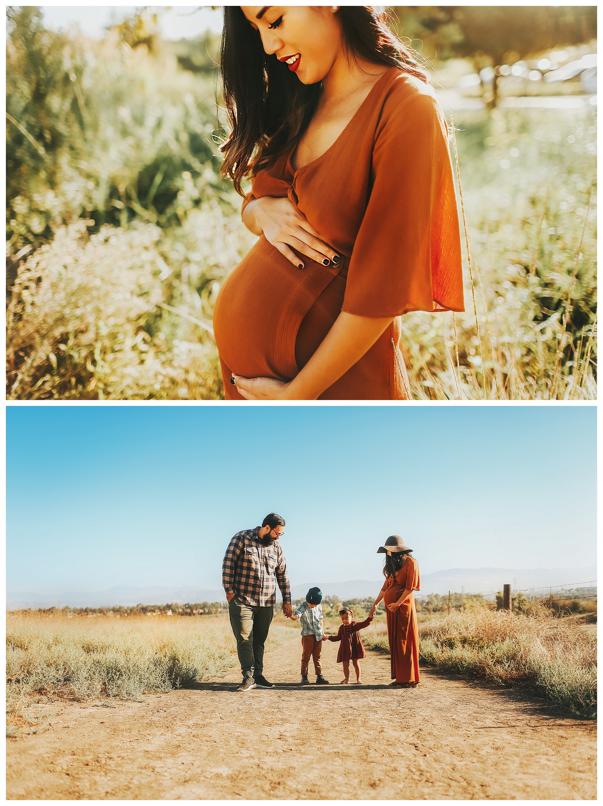 Irvine maternity photography session